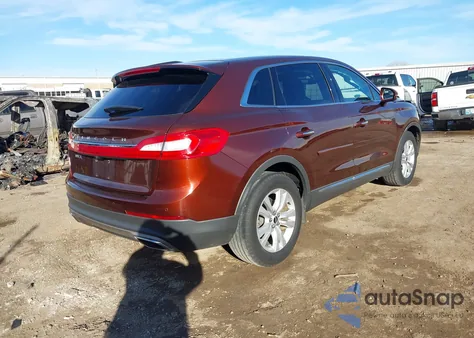 2016 Lincoln Mkx Premiere z USA, uszkodzony, nr VIN 2LMTJ6JR7GBL54830
